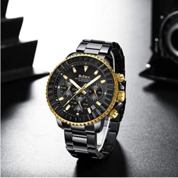 Stainless Steel Chronograph Casual Wrist Watch - Picture 5 of 6